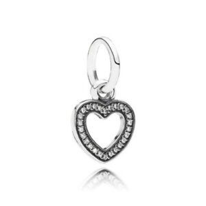 Authentic Pandora Symbol Of Love Heart Charm